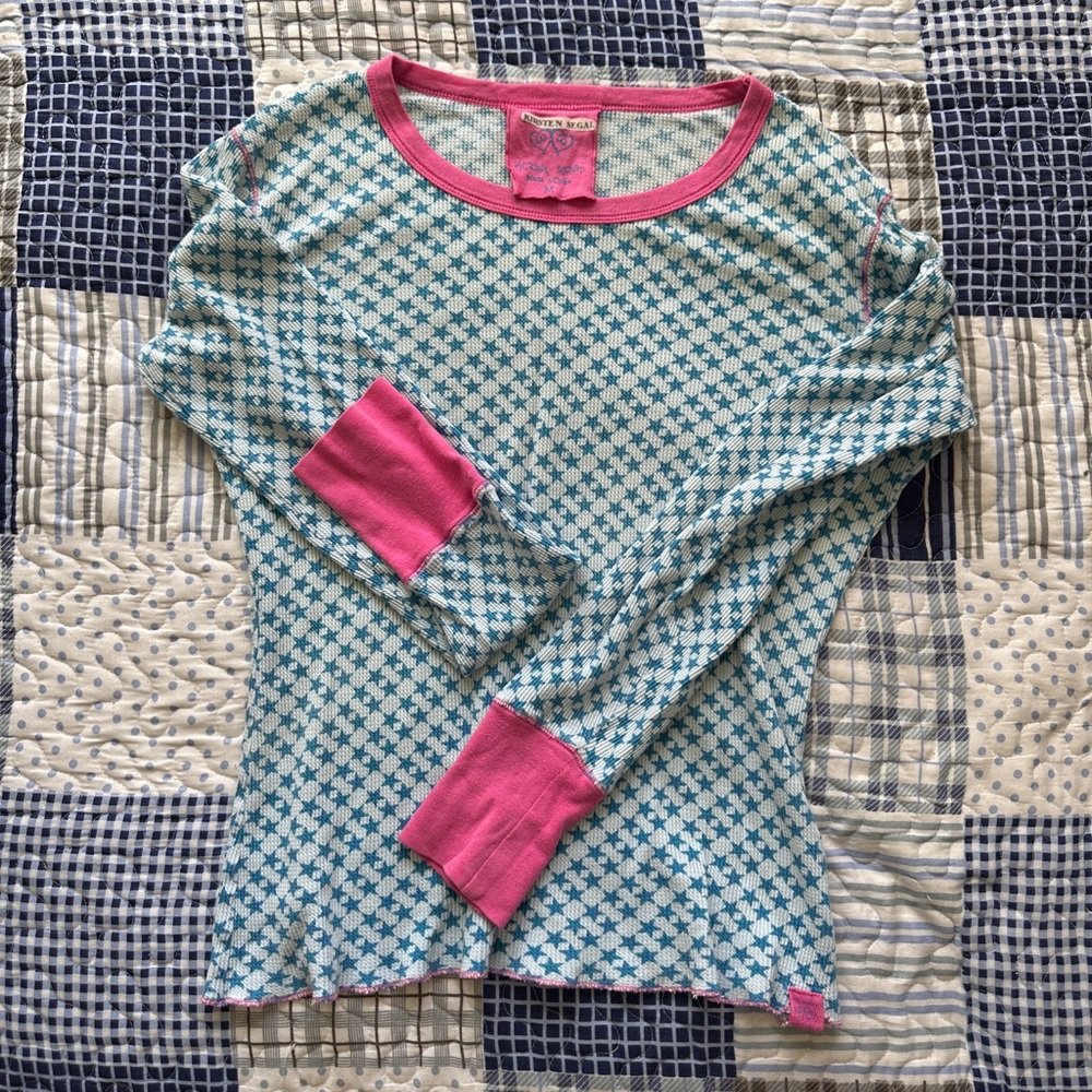 Victoria Secret X Kirsten Segal Pajama Top